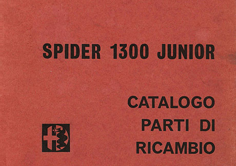 Catalogo Spider 1300 Junior